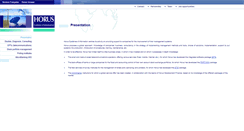 Desktop Screenshot of horus-si.com